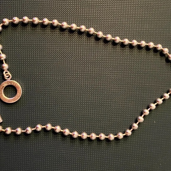 Gucci RARE luxury statement necklace 925 Sterling Silver - Picture 3 of 5